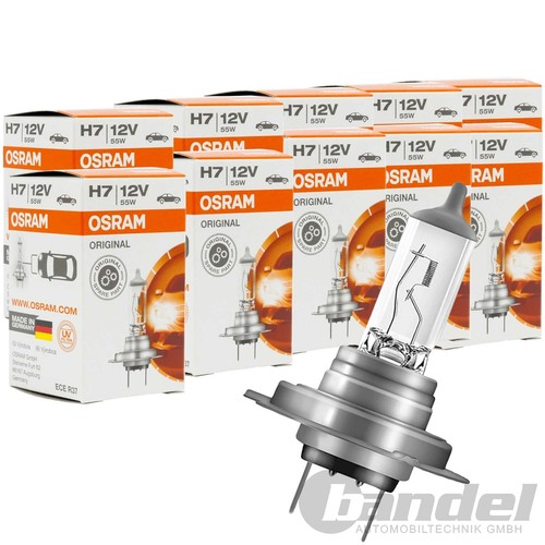 10x osram glühlampe - osram, h7